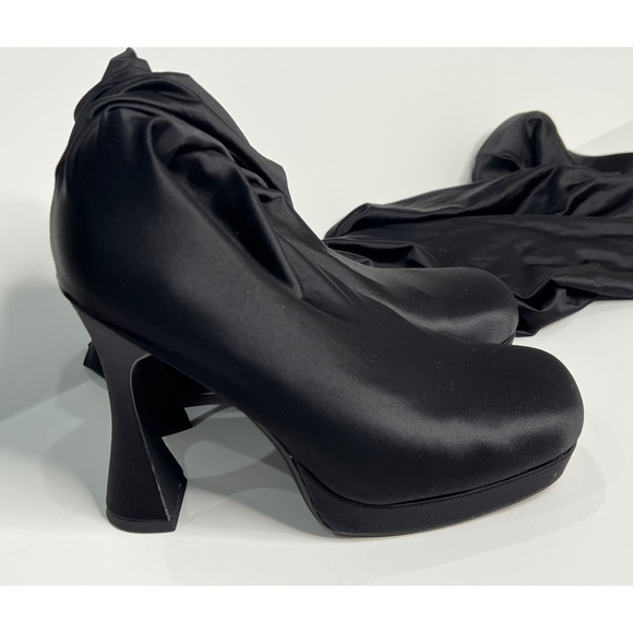 Jeffrey Campbell Pantalones Platform Boots Size 8 - Picture 9 of 16